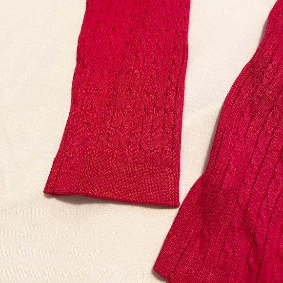 Tommy Hilfiger Womens Knit Sweater Size Small Red - Picture 8 of 16